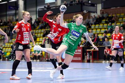 Alberte Simonsen spillede stærkt mod Esbjerg og scorede på alle sine seks skud.