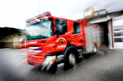 Brandfolkene blev kaldt til Virklund kl. 18.20.