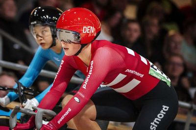 Ellen Klinge kører parløb, udskilningsløb og individuelt forforfølgelsesløb ved EM, som afholdes i tyrkiske Konya. Billedet her er fra VM i Ballerup i 2024.