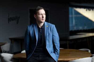 Daniel Grønhøj har indtaget direktørrollen hos Ikast Håndbold siden 1. februar 2020. I næste uge runder fynboen 40 år - og han har store ambitioner for videreudviklingen af den midtjyske traditionsklub.