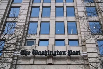 På The Washington Posts hovedkvarter i USA's forbundshovedstad må man fremover regne med færre ansatte. (Arkivfoto).