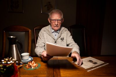 Edgar Jacobsen har arbejdet med lokalhistorie i mange år, og det er blevet til snesevis af artikler og foredrag.