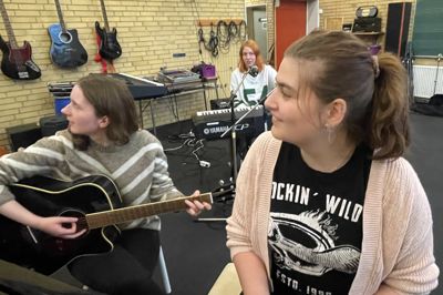Lærestuderende på Musikskolen i Skive