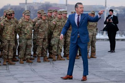 USA's forsvarsminister, Pete Hegseth, oplyser, at ministeriet stopper al militær uddannelse på Havard University. (Arkivfoto).