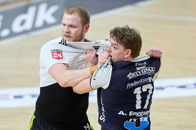 Thor Christensen var en af flere BSH'erne, der leverede en god indsats i defensiven.