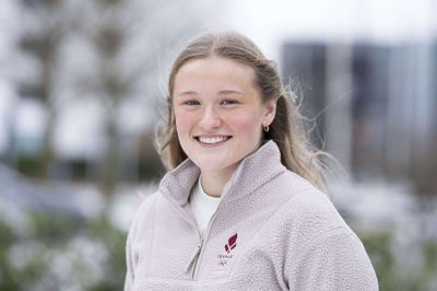 19-årige Nanna Vestergård Johansen kører sine første to OL-løb i skeleton fredag eftermiddag.