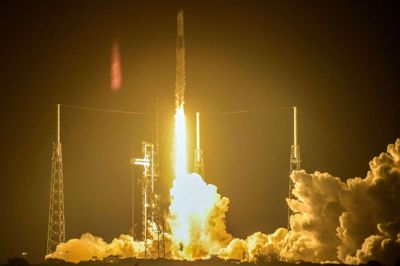 Nasa og SpaceX sendte fredag Crew-12-missionen af sted til den Internationale Rumstation (ISS). Besætningen består af fire medlemmer, der skal forske på rumstationen. (Arkivfoto).