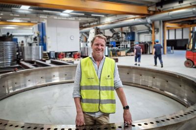 Direktør og ejer Rasmus Niebuhr fortæller, at virksomheden de kommende år holder lidt igen med investeringer.