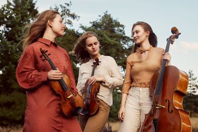 Trio col Basso giver onsdag den 25. februar koncert i Sparkær Kirke med klassisk musik over H.C. Andersens eventyr "Snedronningen".