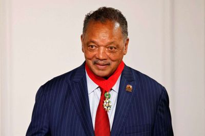 Jesse Jackson i 2021 i Paris, da han blev tildelt Æreslegionen af den franske præsident.
