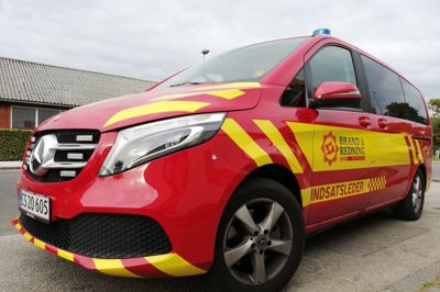 Indsatsleder Lars Lyngvig fra Brand & Redning Midtvest sendte onsdag medarbejder fra Park og Vej på arbejder i Vorgod-Barde