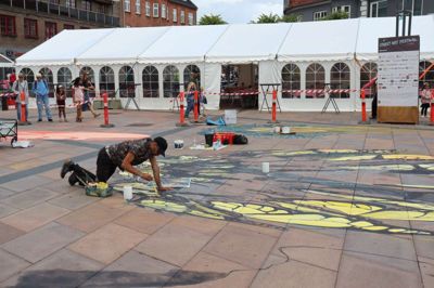 International Street Art Festival bliver i år større end tidligere i jubilæumsåret. Arrangørerne har søgt og fået en pose penge af kommunen.