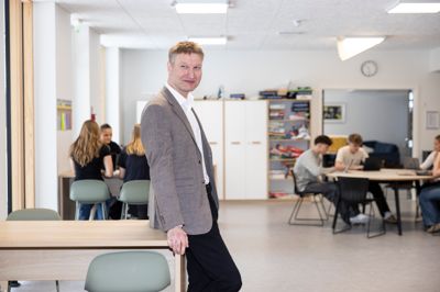 Torben Østergaard er en central person, når snakken falder på debatten om Hagelskærvej, som måske snart skal hedde Sportscampusvej.