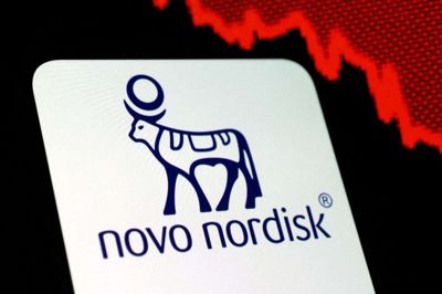 Novo Nordisk-aktien dykker mandag, efter at et studie har vist, at deltagere tabte sig mere på konkurrende lægemiddel end på Cagrisema. (Arkivfoto).