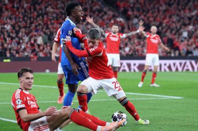 Bølgerne gik højt i sidste uges første møde mellem Benfica og Real Madrid. (Arkivfoto).