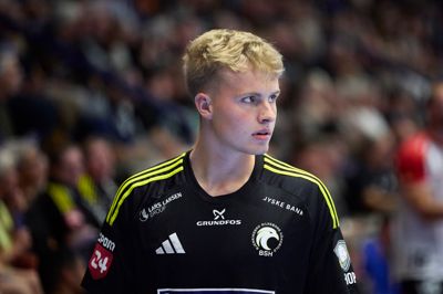 Rasmus Lyngsø var en af de unge BSH-spillere, der fik lov til at vise sig frem i pokalsejren.