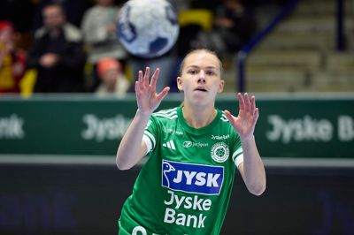 Anne Dolberg Plougstrup er bestemt ikke bange for at skyde. Lørdag mod Ikast scorede hun fire gange på ni forsøg.