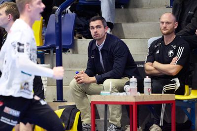 Rasmus Lauge må finde sig i at være tilskuer til BSH's kampe et stykke tid endnu.