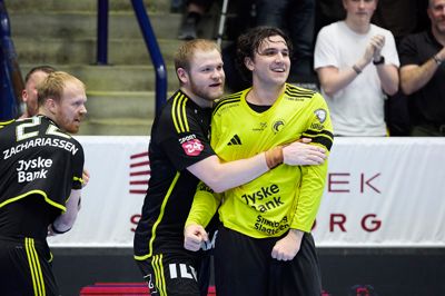 Marko Roganovic havde en redningsprocent på 37 i BSH's sejr over Skjern i sidste uge.