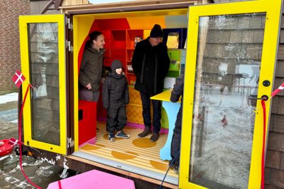 Viborg Kommunes aktivitetshus på hjul har fået navnet Trille.
