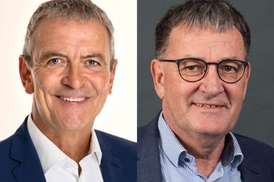 Bruno Hansen (t.v.) og Palle Høj.