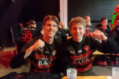 19-årige Magnus Østergaard og 18-årige Oskar Bækdal er på deres første udebanetur i Europa med FC Midtjylland, men det bliver næppe den sidste.