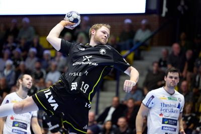 Thor Christensen og BSH-defensiven kunne ikke dæmmoe op for en stærk TTH-offensiv.