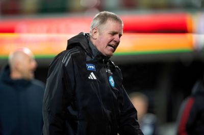 SIF-træner Kent Nielsen var absolut ikke imponeret over sit hold ved gæsternes føringsmål.