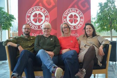 De fire skribenter udgør ledelsen af Kreds Midtjylland under Dansk Sygeplejeråd: formand Jacob Gøtzsche samt kredsnæstformændene Bente Alkærsig Rasmussen, Vibeke Bak og Hanne Holst Long.