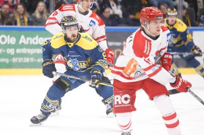 Kyle Maksimovich føler, at han tog imod nogle tæsk i kampene mod Rødovre og ikke helt har fundet sit niveau i slutspillet. Men pilen peger op, fornemmer han.