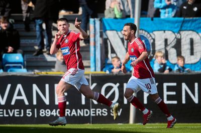 Callum McCowatt scorede et fremragende langskudsmål mod Randers på en dag, hvor det meste lykkedes for SIF.