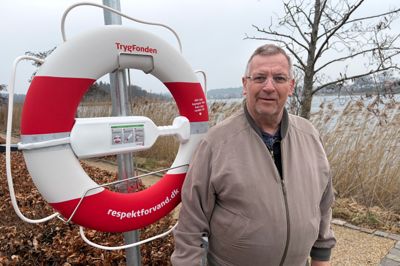 Lars Vilhelm Jensen håber, at det snart kan blive et fuldtidsarbejde for ham at gøre havne og søbredder mere sikre i hele Danmark.