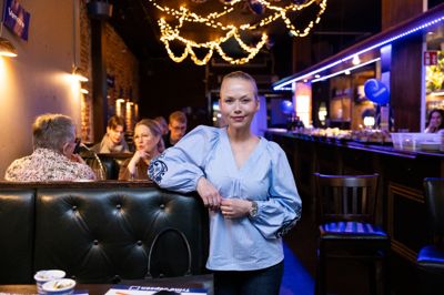 Trine Jepsen holdt tirsdag aften valgfest på No Name Bar i Herning. På det tidspunkt vidste hun ikke, at hun ville ende med at blive valgt.