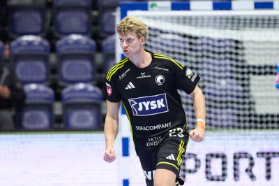 Mads Lenbroch var meget træfsikker fra fløjen. Blandt andet på et vip til sidst.