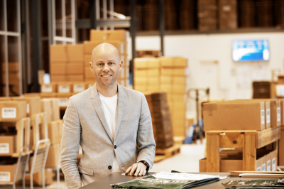 Morten Dilling glæder sig over det første trecifrede millionoverskud i virksomhedens historie.