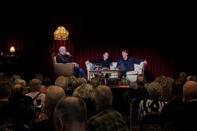 Det Gyldne Ord i februar med Rasmus Niebuhr og Jens Poulsen med vært Steen Hebsgaaard.