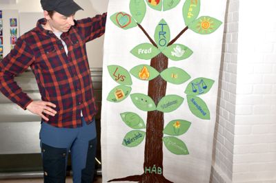 <p class="">Sognepræst Christian Primdahl Medom vil anden påskedag prædike ud fra ordene på det livstræ, som en gruppe frivillige har broderet til Bording Kirke.</p>