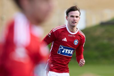 Sofus Berger udlignede for Silkeborg IF efter 51 minutter.