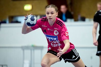 Anne Dolberg Plougstrup scorede fem gange for Silkeborg-Voel i sejren i Aalborg, og hun fik ros efter kampen.