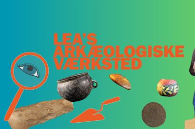 Lea Victoria Clausager Toft læser arkæologi på Aarhus Universitet og kommer nu til Engesvang med et arkæologisk værksted.