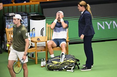 Det var ved Stockholm Open i oktober, at Rune rev sin akillessene over. Nu venter et comeback i midten af maj.