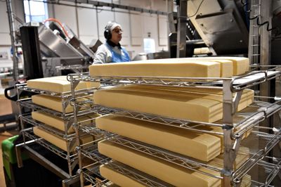 Arla producerer i dag blandt andet ost på et mejeri i Nr. Vium. Them producerer også faste oste, og konkurrencemyndighederne er bekymrede for, at en sammenlægning kan skade konkurrencen.