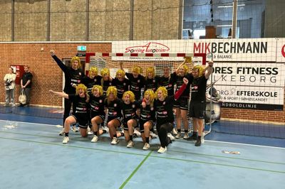 Oprykningen blev sikret hjemme i Voel Hallen.