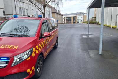 Der var midt på eftermiddagen, at Midtjysk Brand & Redning rykkede ud til hospitalet på Falkevej.