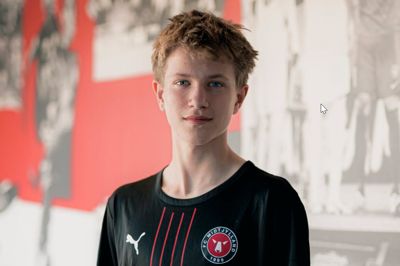Otto Widt Fruensgaard var et stort talent i Silkeborg IF.