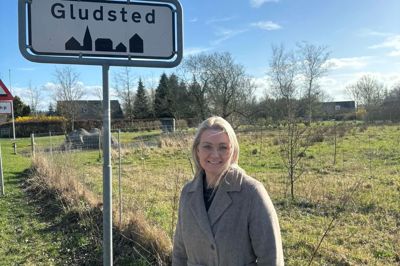 Formanden for landsbyforeningen i Gludsted, Tina Andersen, understreger, at den nye lokalplan kan få meget stor betydning for Gludsted.