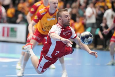 Thomas Arnoldsen og Aalborg Håndbold havde marginalerne med sig i afslutningen mod GOG.