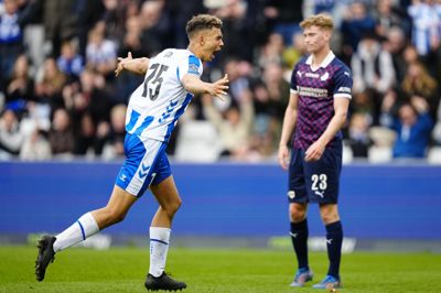 Marcus McCoy lukkede kampen med sin scoring til 3-1 mod Randers FC.