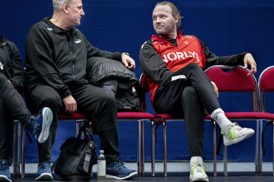 Nikolaj Jacobsen og Henrik Møllgaard kender allerede hinanden godt efter de mange års samarbejde på landsholdet.