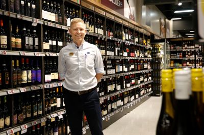 Brian Munkholm oplever blandt andet, at Føtex-kunderne køber mindre amerikansk vin.